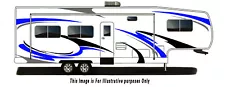 RV, Trailer Hauler, Camper, Motor-home Large Decals/Graphics Kits 28-k-2