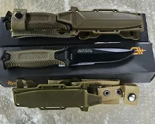 2 Gerber Gear Strongarm-Fixed Blade Tactical Knife for Survival Gear-Coyote