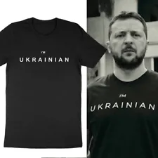 I'm Ukrainian Zelensky T-Shirt Stand Proud With Ukraine Unisex Tee T-Shirt