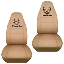 FITS 67-02 PONTIAC FIREBIRD CAR SEAT COVERS WITH Bird and Trans am design