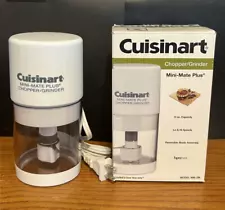 Cuisinart Mini-Mate Plus Chopper Grinder Model MM-2M Works Great with Box