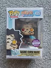 Funko Pop Animation #455 Sasuke (Curse Mark) Convention Exclusive Sticker