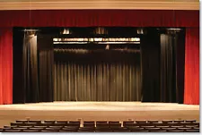 NEW Stage Curtain~ 11 x 30 8oz FR Black Backdrop~FREE SHIPPING