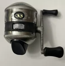 New ListingZebco 33 Authentic Fishing Reel Spin Cast Serviced Fully Functional