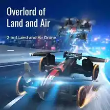 Drone Land And Air Dual-use RC Toy Car Four-axis