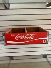 coca-cola wooden crates