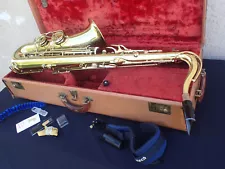 RARE 1948 Vintage Martin Tenor Saxophone w/ Original Case Tone Edge 5* MUST SEE