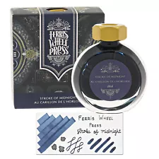 Ferris Wheel Press Bottled Ink for Fountain Pens in Stroke of Midnight - 38 mL