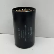 Mallory P-8-1101 Round Motor Starting Capacitor 60HZ 320VAC 135-155MFD