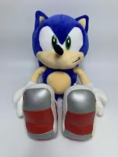 RARE Sonic The Hedgehog Plush 2001 SEGA Japan The World Hobby Fair Soap Shoes