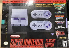 NEW SEALED AUTHENTIC SNES Console Classic Edition Super Nintendo Mini USA SELLER