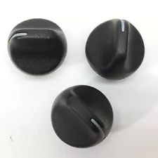 97-02 Camaro 94-96 Impala SS Black Heat AC HVAC Control Knob 3 Piece Set