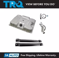 TRQ Fuel Tank with Straps & Electric Fuel Pump/Sending Unit Kit 18 Gallon (For: 1992 Ford)