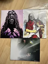 Zobie Goes Metal Box Art Print Bundle Rob Zombie, Slipknot