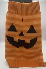 Halloween Cat Dog ð¶ Pet Clothing Orange Pumpkin ð Sweater NWT Size Small SM