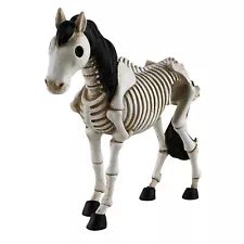 Skeleton Horse Statue Halloween Decoration With Resin Decorations for Desk