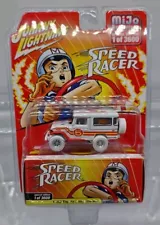 Johnny Lightning Speed Racer 1980 Toyota Land Cruiser White Lightning