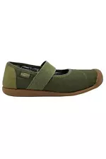 KEEN Quilted Mary Jane Slip-On Shoes Sienna Martini Olive