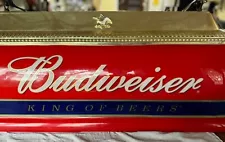 Budweiser Beer Pool Table Light Bar Pub Sign King Of Beers 1011724