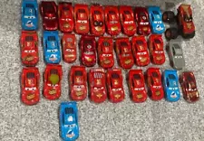 New Listing29 Lot Disney Pixar Cars Lightning McQueen Car Diecast Toy Car