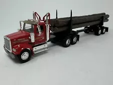 Baumgartner Red Western Star Logging Truck Model 1/64 Scale by Pem Tonkin