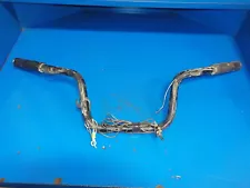 HONDA RUBICON 500 2001 HANDLEBARS / HEATED GRIPS UNTESTED , DIRTY USED