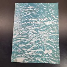 Vintage Cushman Motor Scooter Parts Book 765 Silver Eagle