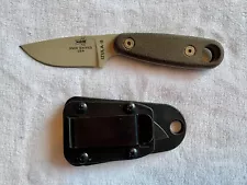 ESEE Izula 2 knife and sheath