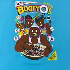 WWE BOOTY O'S CEREAL WWE AUTHENTIC TSHIRT SZ. XXL