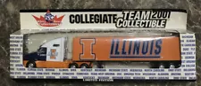 Collegiate Team Collectible 2001 White Rose Collectible Illinois Semi Truck 10"