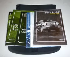 2011 FORD F150 F 150 OWNERS MANUAL SET GUIDE 11 case XL XLT STX FX4 LARIAT V6 V8