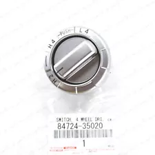 New Genuine OEM Toyota 03-04 4Runner 4WD Wheel Drive Control Switch 84724-35020 (For: Toyota 4Runner)