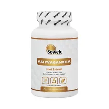 SOWELO ASHWAGANDHA HIGH CONCENTRATION ROOT EXTRACT TABLETS MOOD VITALITY LIBIDO