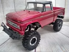 Custom Painted 66 Chevy C-10 Gen7 Sport 4X4 1/10 RC Rock Crawler RTR