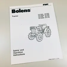 Bolens G152 G154 G172 G174 Tractor Owner Operators Instructions Manual Compact