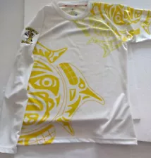 X-treme Sports Gear Rugby M Size Jersey White & Yellow Please Read Desc.