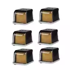 6Pcs Glass Box Fuel Filter For John Deere AR50041 4020 4320 4430 4520 4630