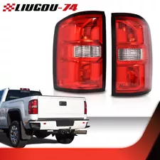 Red Tail Lights Brake Lamps Fit For 2014 2015-2018 GMC Sierra 1500 2500 3500 HD (For: More than one vehicle)