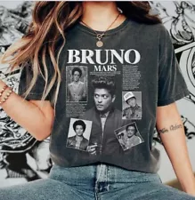 Bruno Mars Shirt Bruno Mars Merch T-Shirt Music Shirt Shirt For Bruno Mars Fans