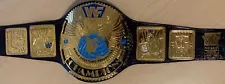 Wwf Block Logo Big Eagle Belt Xman Belts