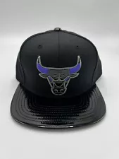 Mitchell & Ness Chicago Bulls Retro 11 Concord Hook Snapback Hat