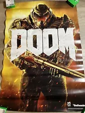 Doom 2016 Dual Sided Poster 23x34