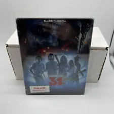 31 - A Rob Zombie Film Steelbook Blu-Ray + Digital Code New Sealed Read