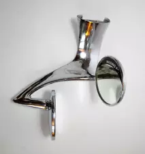 Vtg Passing Eye Side View Chrome Mirror Accessory Auto Vehicle Car Part #154961