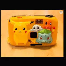 Pokemon print film camera Pikachu Yellow Used Action not verified