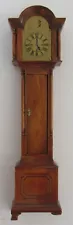 1:12 DOLLHOUSE MINIATURE WOOD GRANDFATHER CLOCK~ FOR REPAIRS