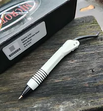 Microtech Siphon II ST White Stainless Storm Trooper Pen