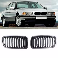 Grille For 1998-2001 BMW E38 7 Series Saloon 4D 740i 740iL 750iL Front Kidney (For: 2001 BMW 740i)