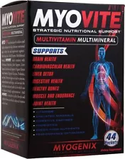 Myogenix MYOVITE Full-Spectrum Multi-Vitamin/Mineral Formula, 44 Packs