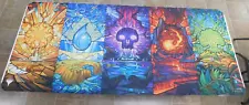 Magic The Gathering Dominara United - Stained Glass Land- Ultra Pro 6ft playmat